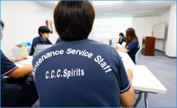 ミーティング中のようす